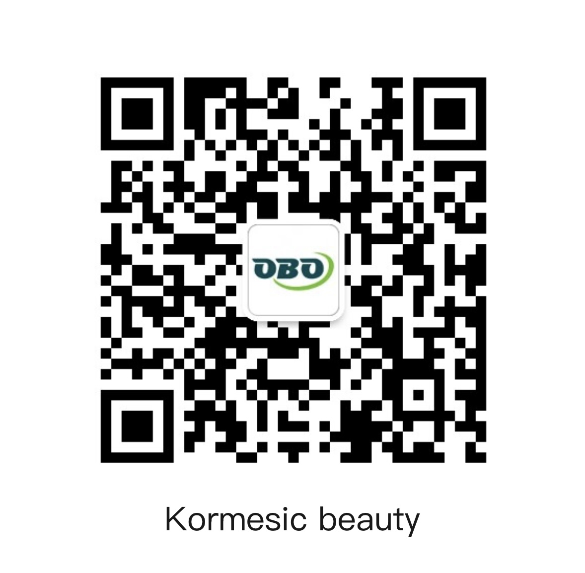 Kormesic beauty 公众号二维码